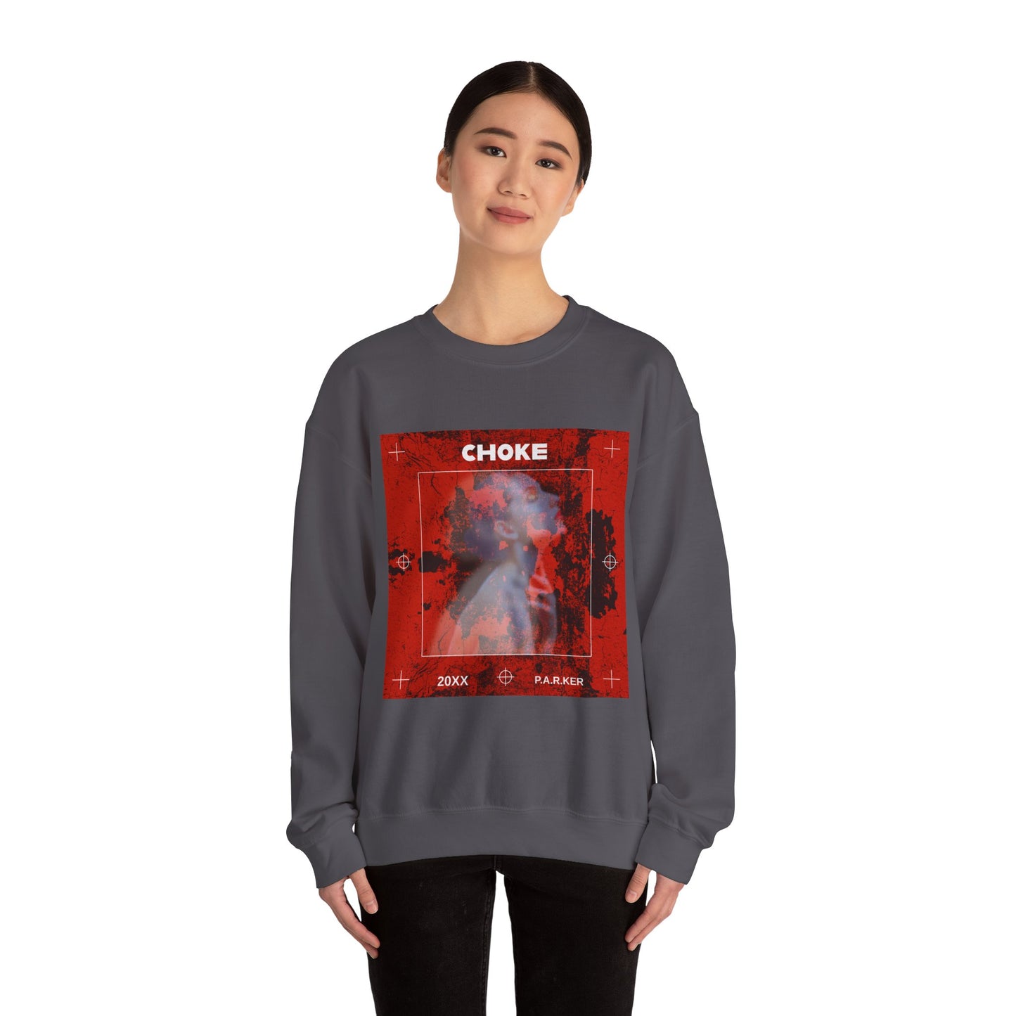 "CHOKE" - Unisex Heavy Blend™ Crewneck Sweatshirt