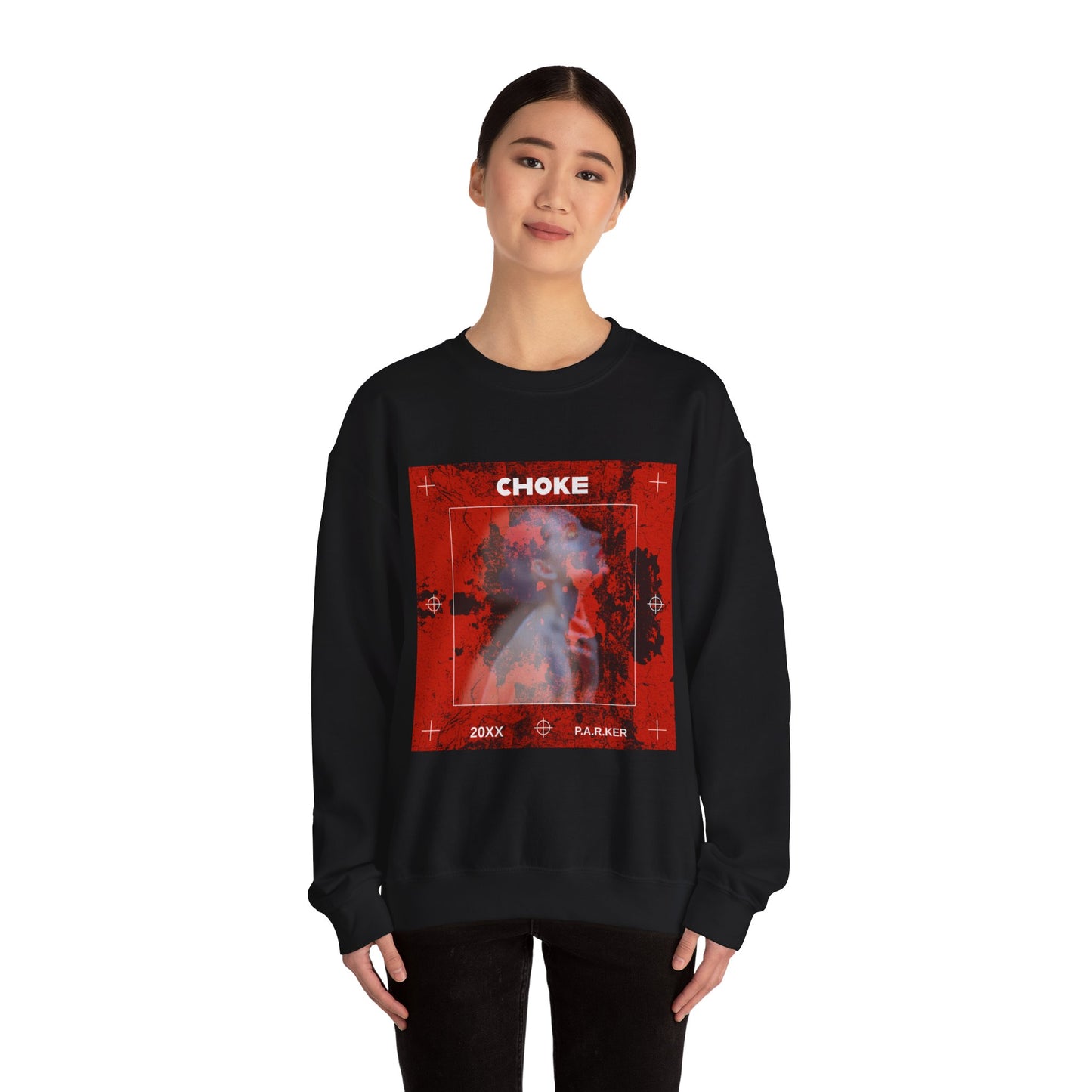 "CHOKE" - Unisex Heavy Blend™ Crewneck Sweatshirt