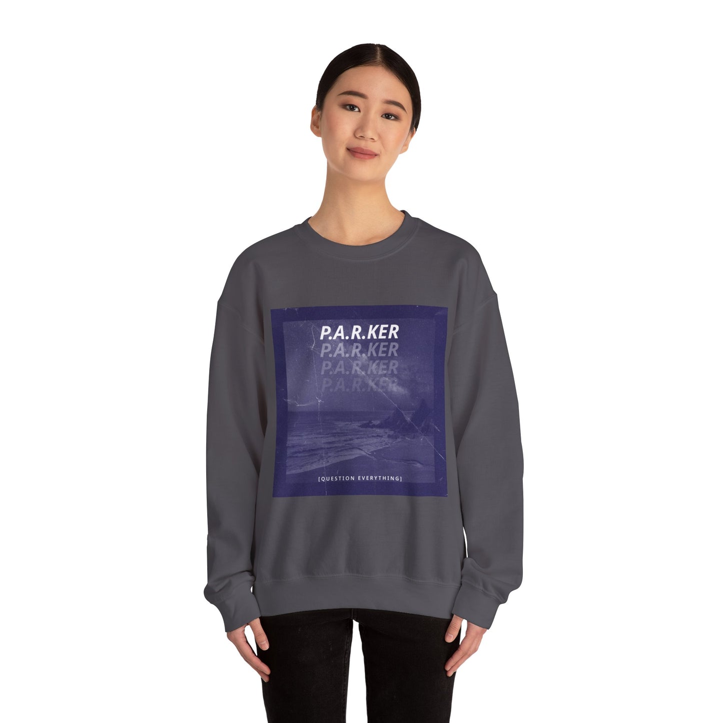 "Question Everything" - Unisex Heavy Blend™ Crewneck Sweatshirt