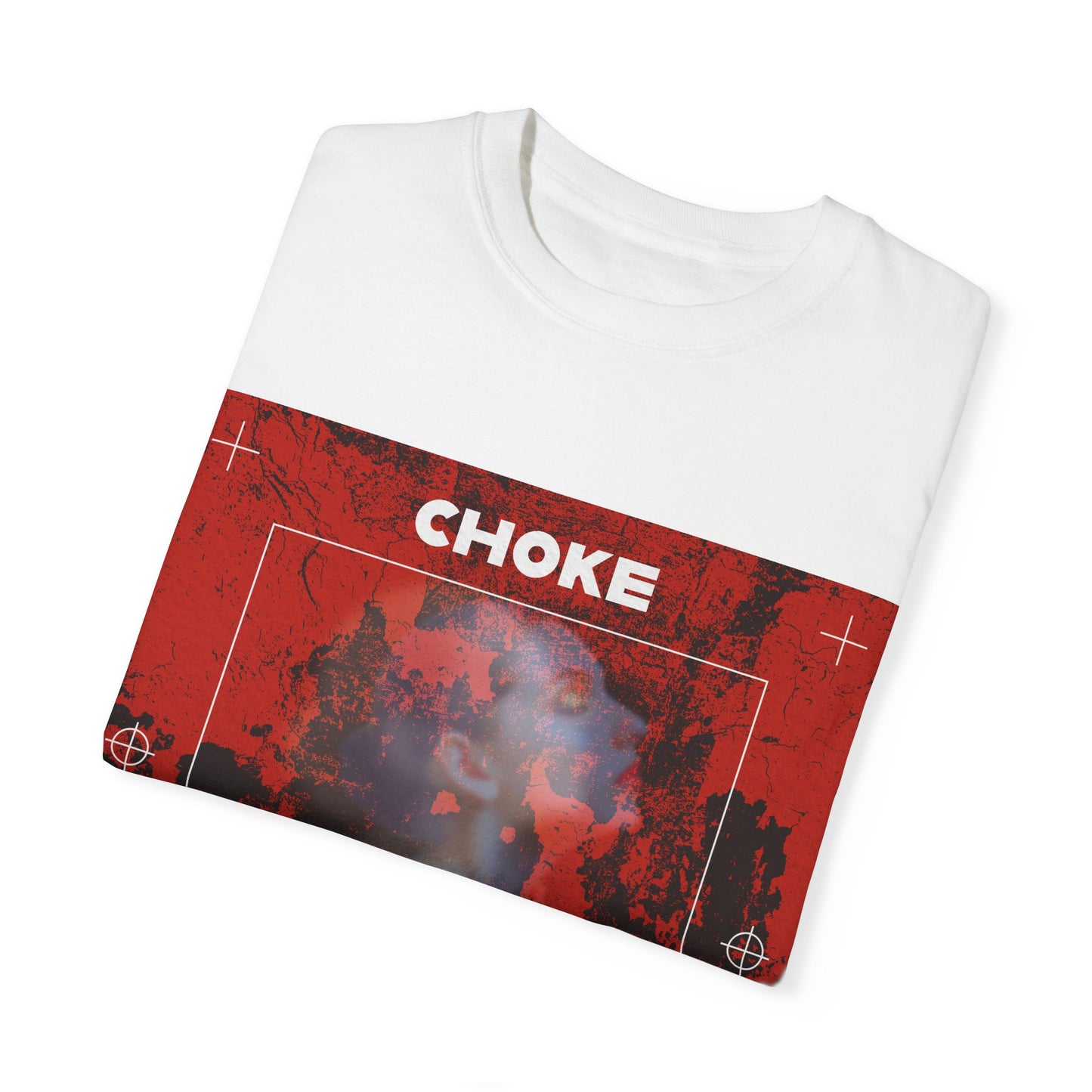 "CHOKE" - Unisex Garment-Dyed T-shirt