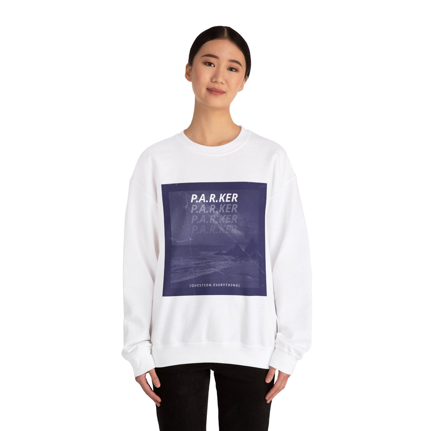"Question Everything" - Unisex Heavy Blend™ Crewneck Sweatshirt