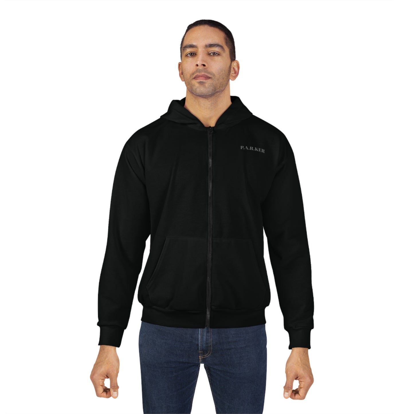 "QUESTION EVERYTHING" - Unisex Zip Hoodie (AOP)
