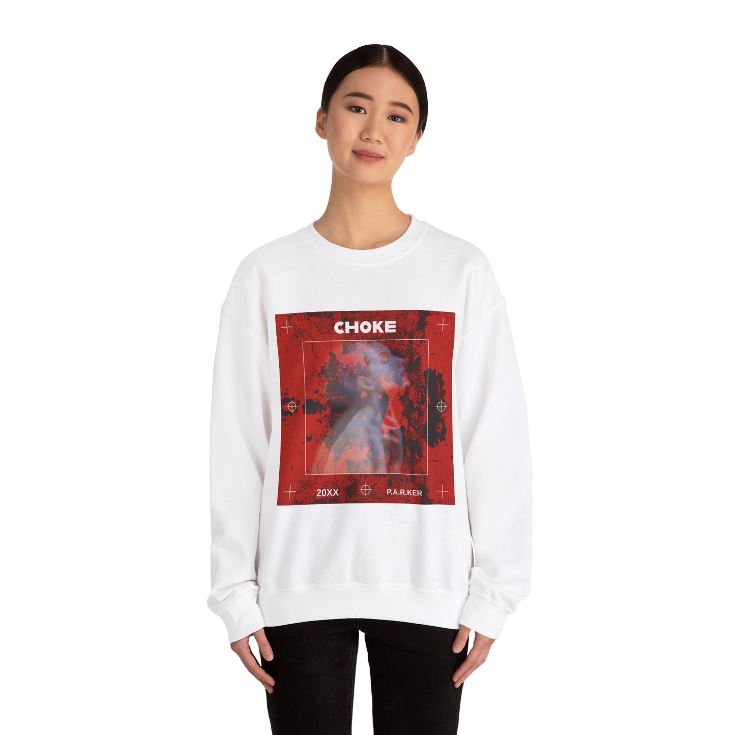"CHOKE" - Unisex Heavy Blend™ Crewneck Sweatshirt
